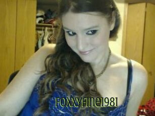 Foxxyfine1981